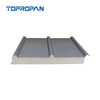 Panel sándwich de techo personalizado de 3 costillas PU/PUR/PIR
