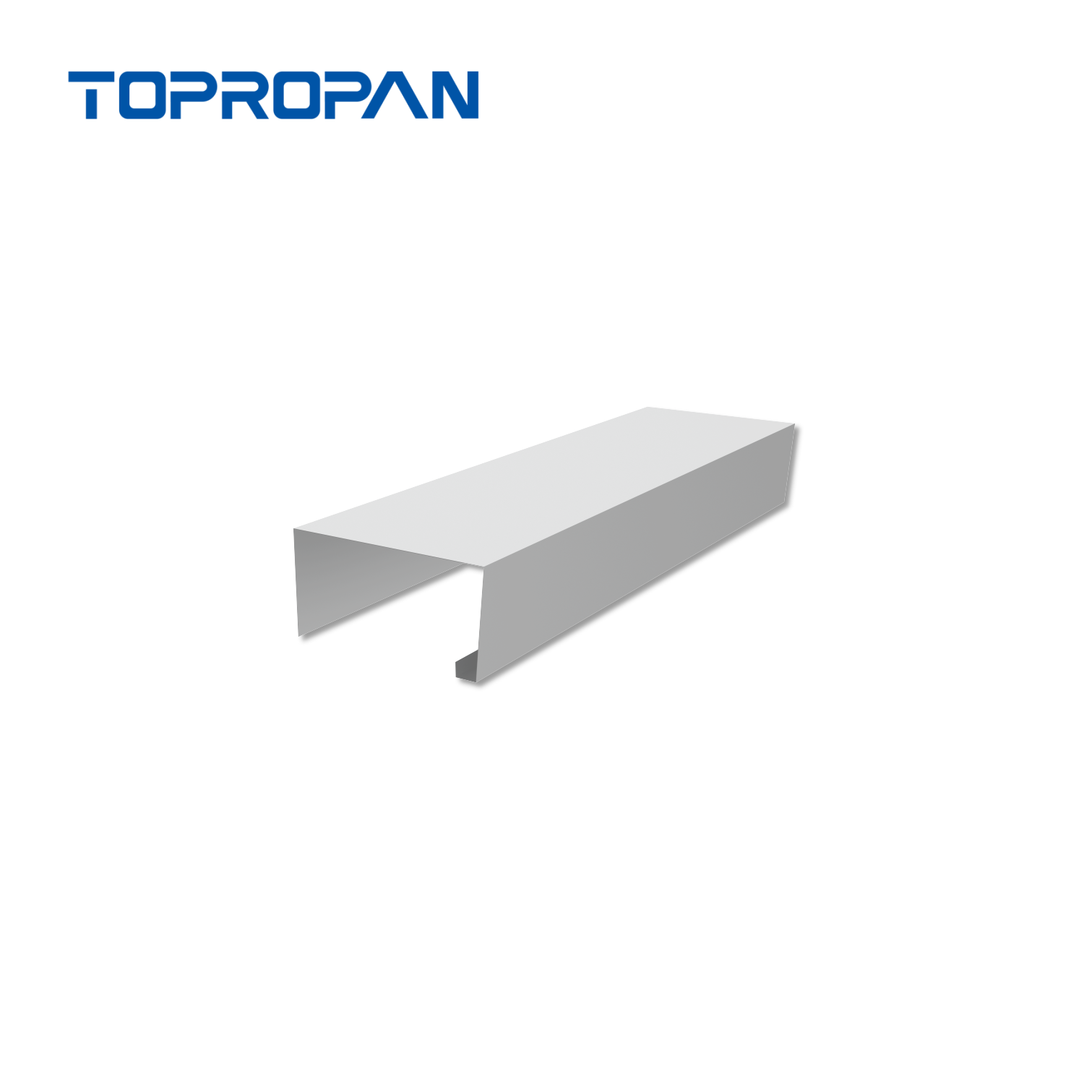 Moldura de parapeto de pared reforzada y resistente
